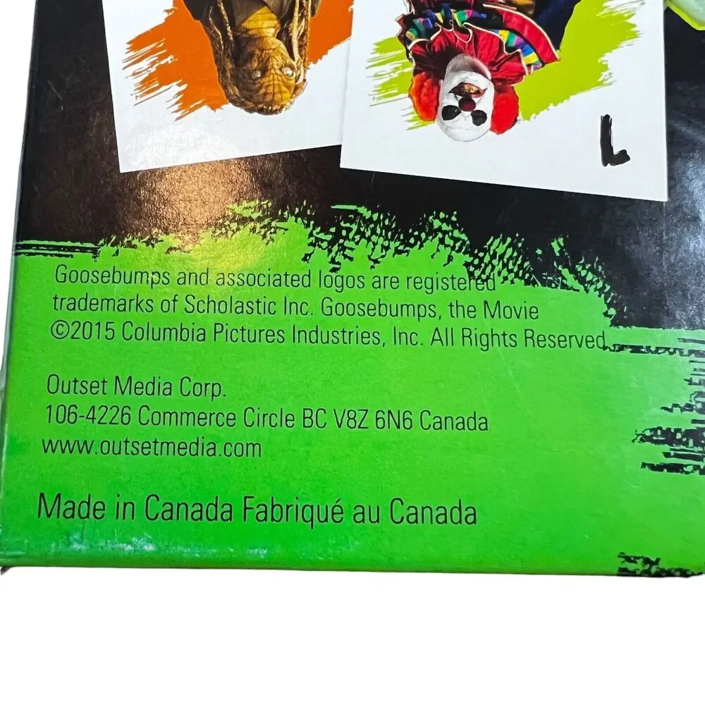 Goosebumps The Board Game by Outset Media 2015 Complete Excellent! Made Canada